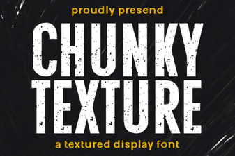 Craft Bold Graphics with Chunky Text Fonts